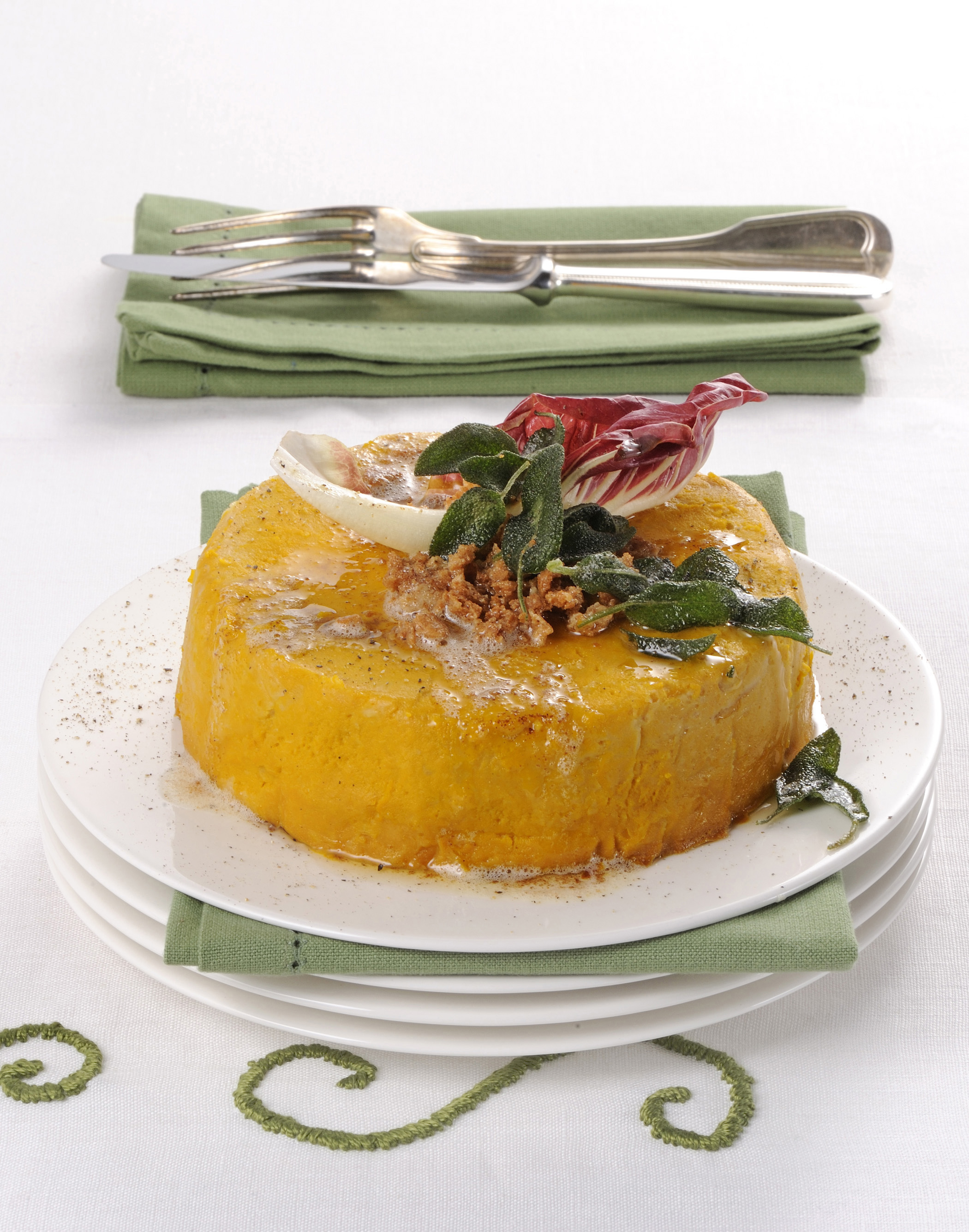 flan di zucca